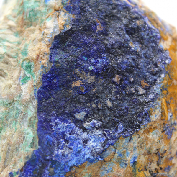 Minéral Malachite Azurite Maroc