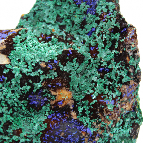 Malachite Azurite en cristaux