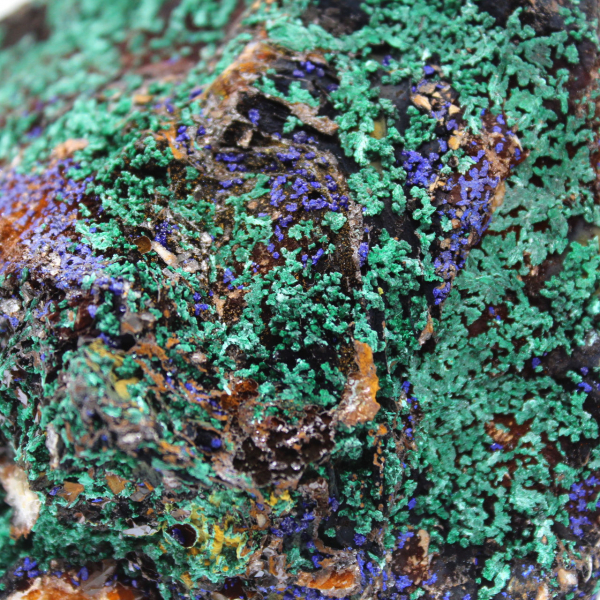 Cristaux Azurite Malachite Maroc