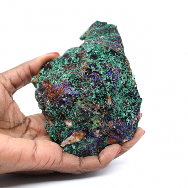 Cristaux Azurite Malachite Maroc