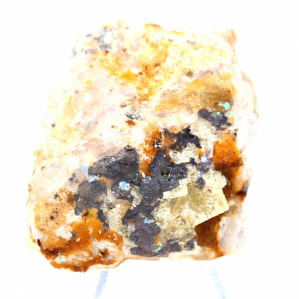 Cristaux Malachite Azurite Maroc