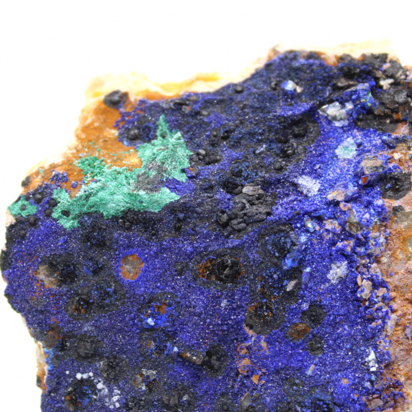 Cristaux Malachite Azurite Maroc