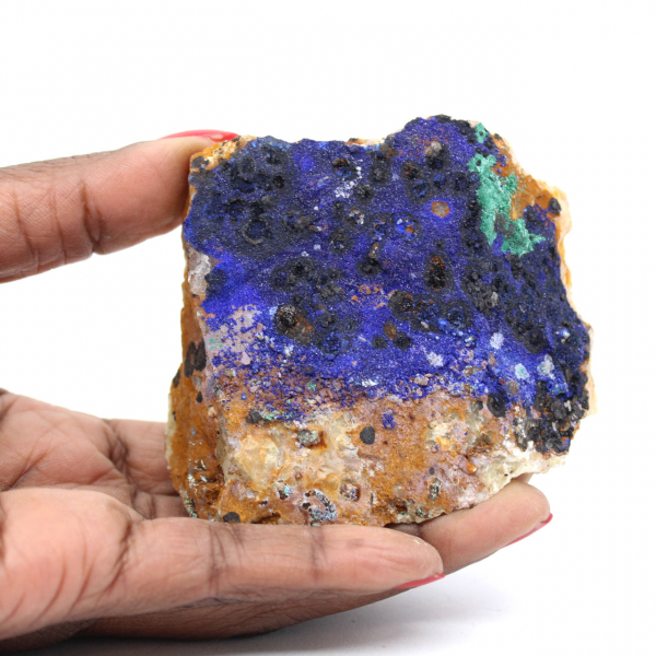 Cristaux Malachite Azurite Maroc