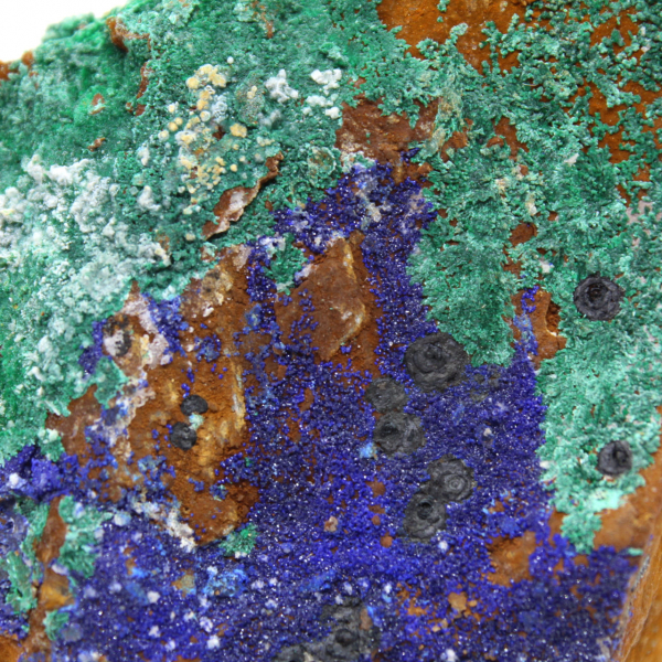 Cristaux Azurite Malachite Maroc
