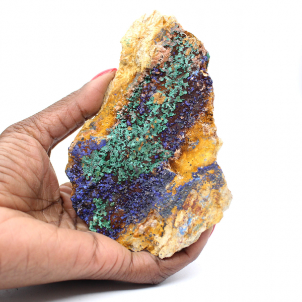 Minéral Azurite Malachite Maroc
