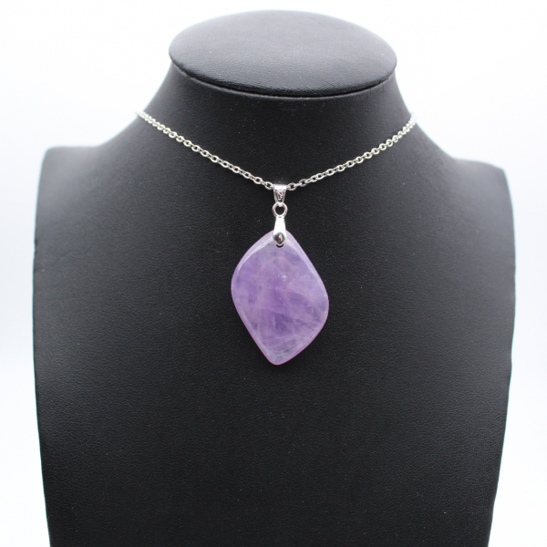 Pendentif Améthyste - Quartz Violet d'Exception
