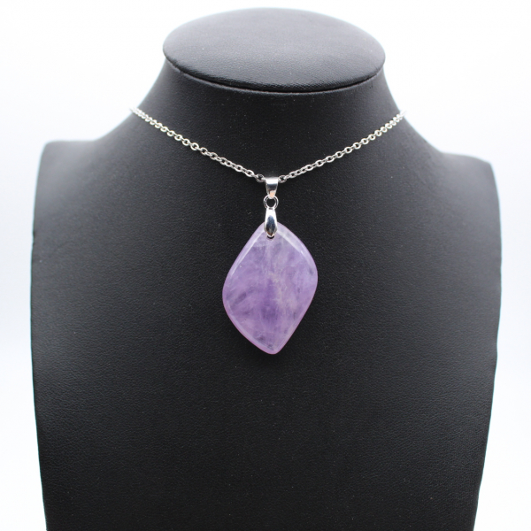 Pendentif Améthyste - Quartz Violet d'Exception