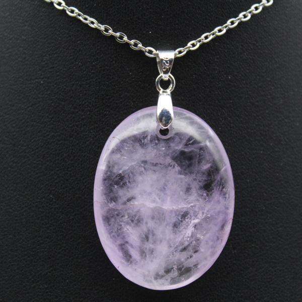 Pendentif Améthyste - Spécimen Minéral Rare