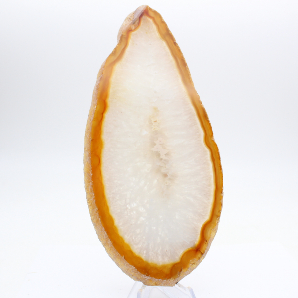 Spécimen d'Agate sédimentaire polie