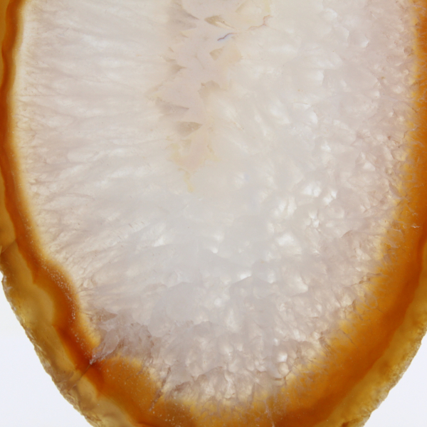 Spécimen d'Agate sédimentaire polie