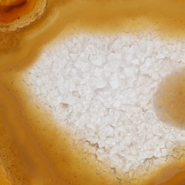 Agate du Brésil : Tranche de luxe