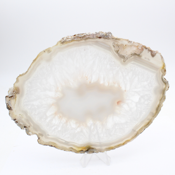 Tranche de Calcédoine rubanée