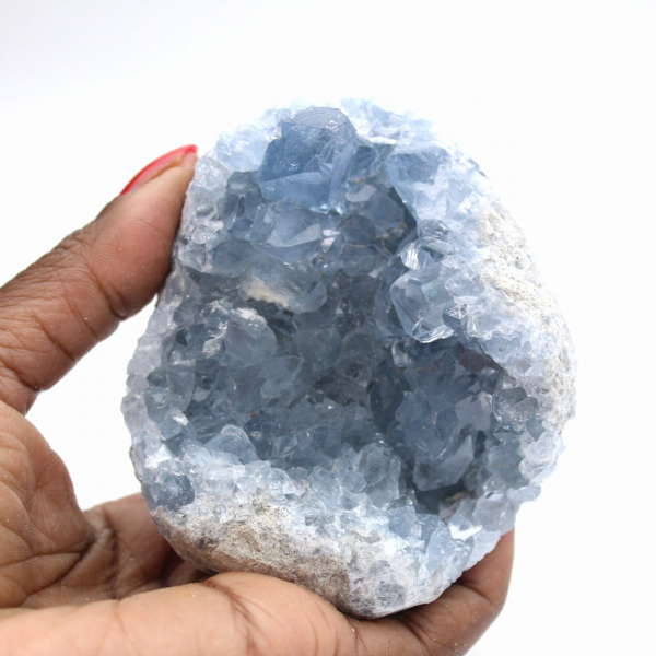 Spécimen de Célestine Brute - Cristallisation de Madagascar