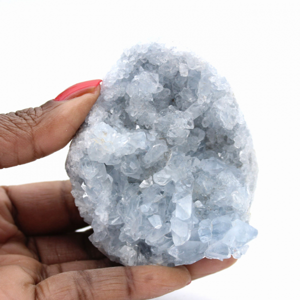 Cristal de Célestine de Madagascar - Spécimen Brut