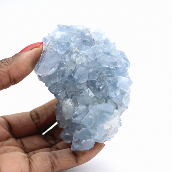 Druse de Célestine de Madagascar - Spécimen Compact