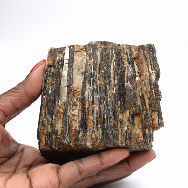Tourmaline Noire de Madagascar - Petite Roche Brute