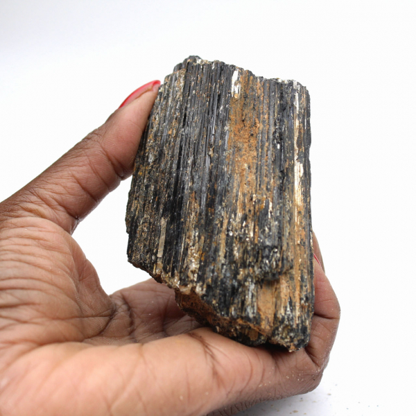 Tourmaline Noire Brute de Madagascar - Roche de Table