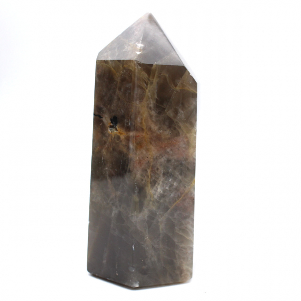 Prisme en Microcline de Madagascar - Pierre de Lune Noire Cabinet