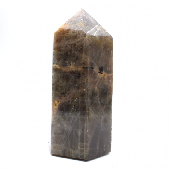 Prisme en Microcline de Madagascar - Pierre de Lune Noire Cabinet
