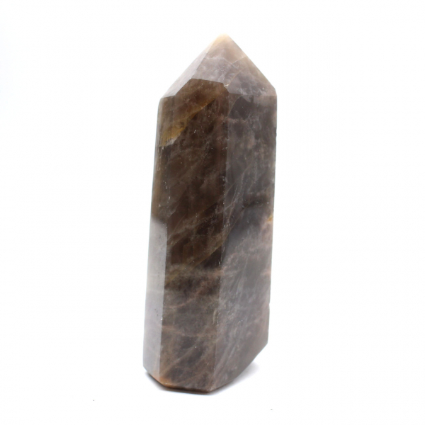 Prisme d'Origine Madagascar - Pierre de Lune Noire Microcline