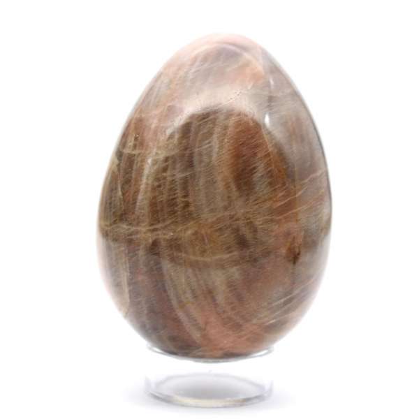 Œuf Pierre de Lune Noire 355g - Madagascar