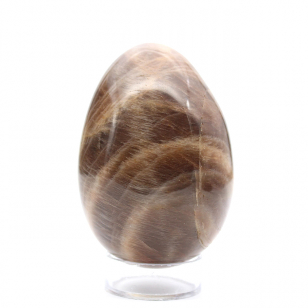 Œuf Microcline Noir 260g - Madagascar