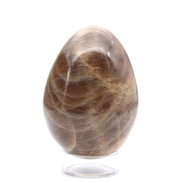 Œuf Microcline Noir 260g - Madagascar