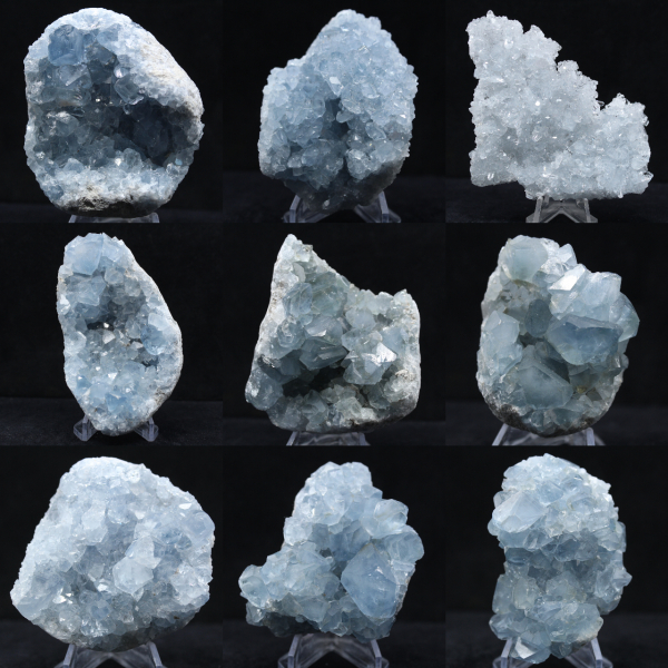 Célestite de Madagascar - Formation Cristalline