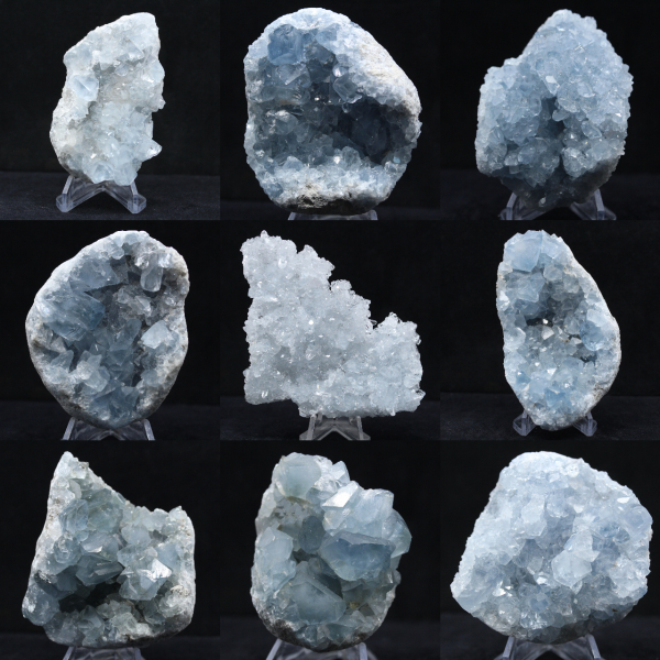 Célestite de Madagascar - Formation Cristalline