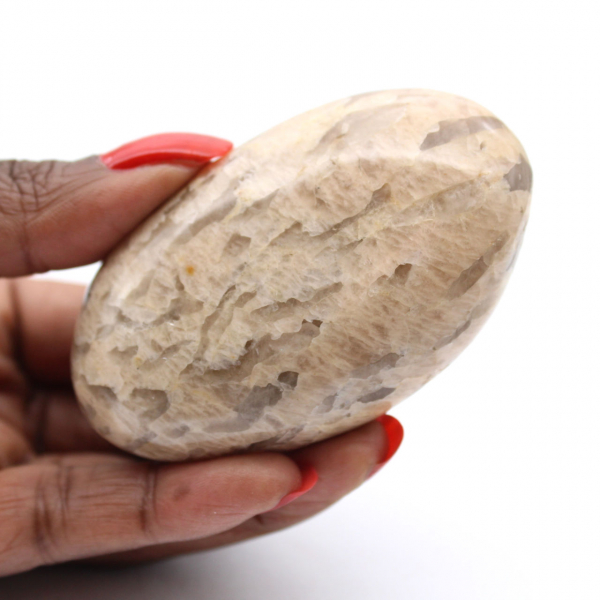 Galet naturel de Feldspath malgache – Collection minérale