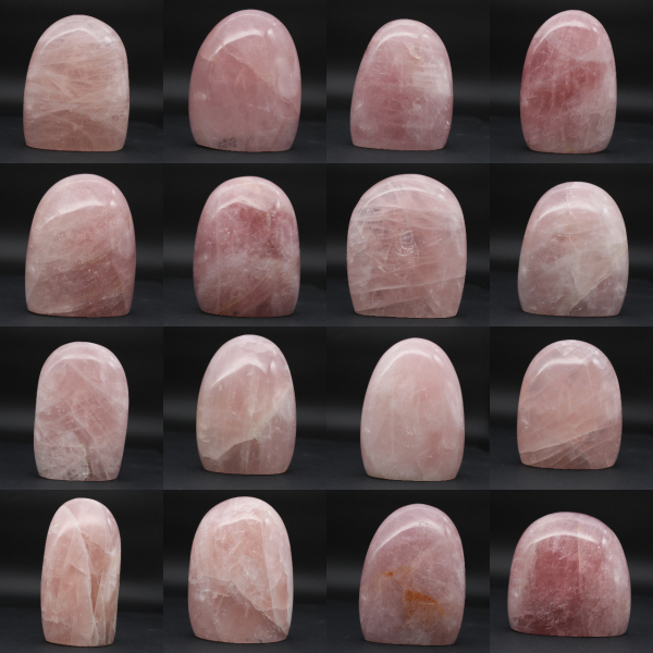 Quarte rose naturel de collection