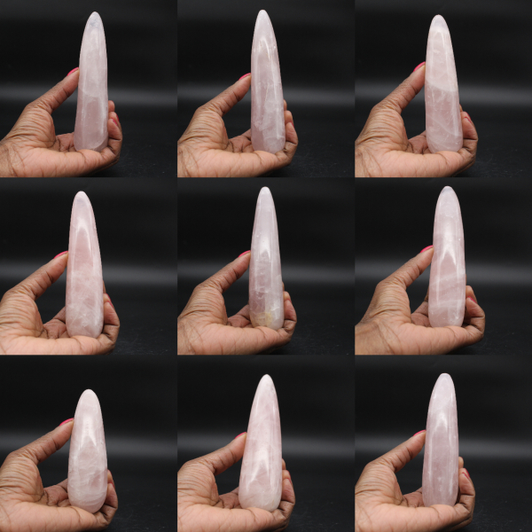 Bâton en quartz rose