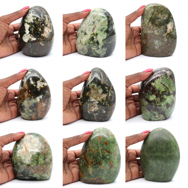 Forme libre de Chrysoprase