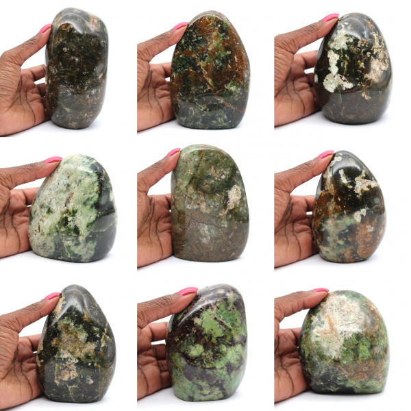 Forme libre de Chrysoprase