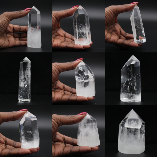 Prisme en quartz de Madagascar