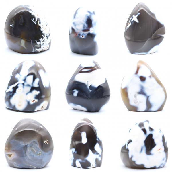 Roche de Agate polie