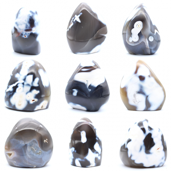 Roche de Agate polie