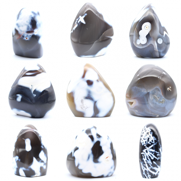 Roche de Agate polie