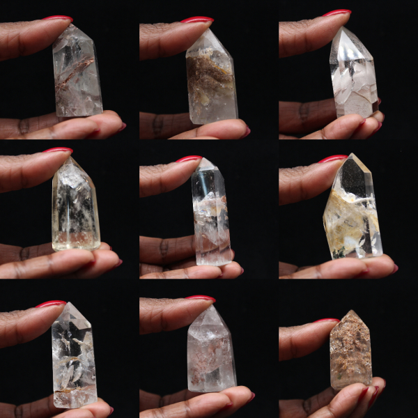 Prisme quartz à inclusion