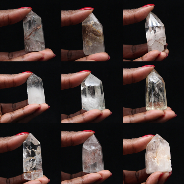 Prisme quartz à inclusion