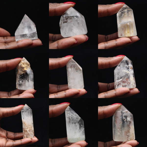 Prisme quartz à inclusion