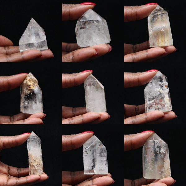 Prisme quartz à inclusion