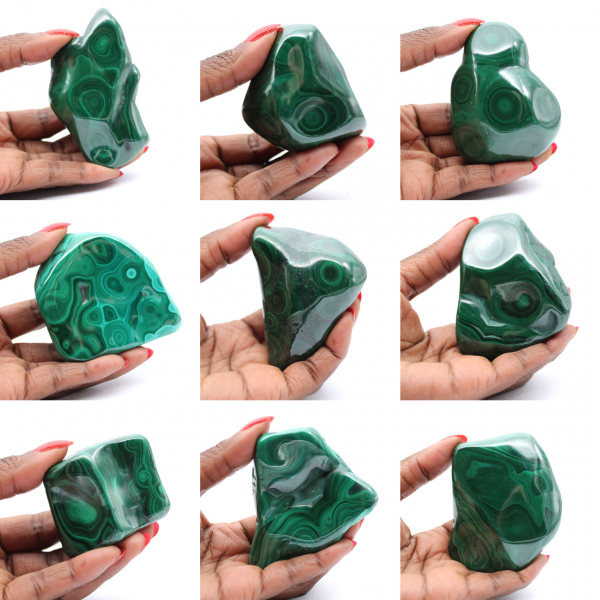 Bloc naturel de malachite