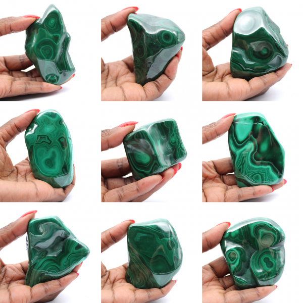 Bloc naturel de malachite