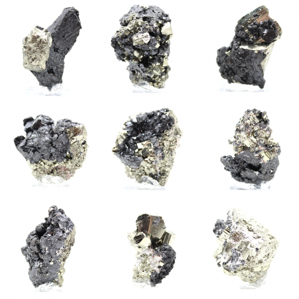 Pièce de Collection Sphalérite et Pyrite