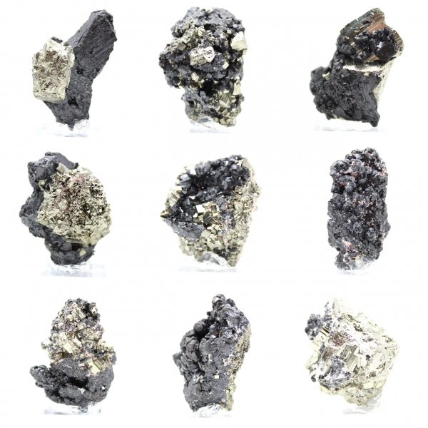 Pièce de Collection Sphalérite et Pyrite