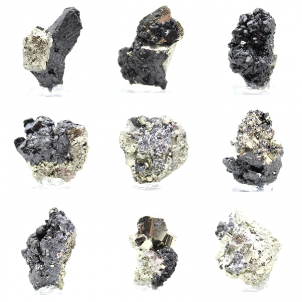 Pièce de Collection Sphalérite et Pyrite