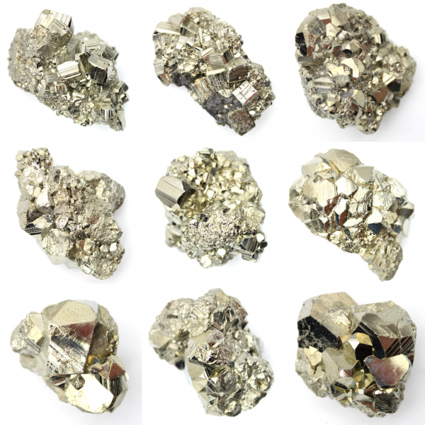 Pyrite brute du Pérou