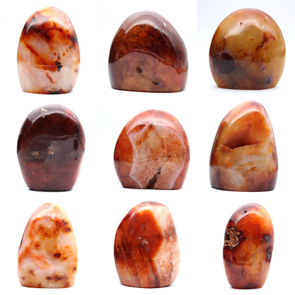 Cornaline Polie Petite Pièce - Spécimen Minéral de Décoration (Madagascar)