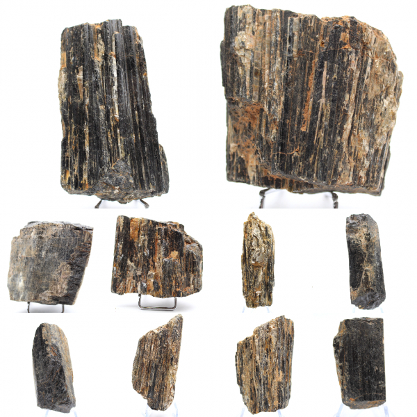 Spécimen de Tourmaline Noire Brute - Origine Madagascar